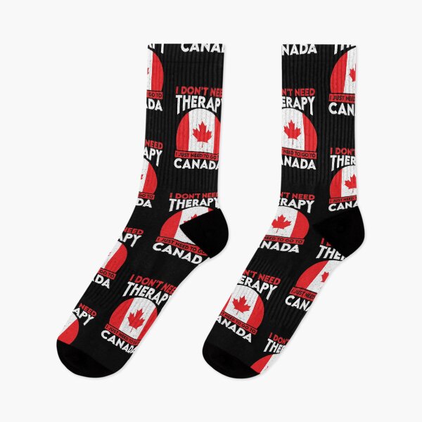 Item preview, I Don't Need Therapy I Just Need To Go To Canada: Canada Pride Home Calling - Vintage Flag Canadian designed and sold by Adexyl.