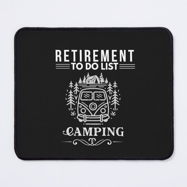 Item preview, Retirement To Do List- Camping - Retirement 2022 designed and sold by Rainbow Designs.