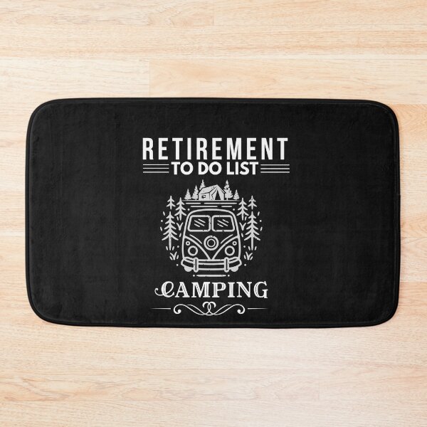 Item preview, Retirement To Do List- Camping - Retirement 2022 designed and sold by Rainbow Designs.