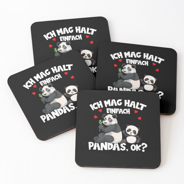 Artikelvorschau, Pandas Ich Mag Halt einfach Pandas Ok entworfen und verkauft von sbachstroem.