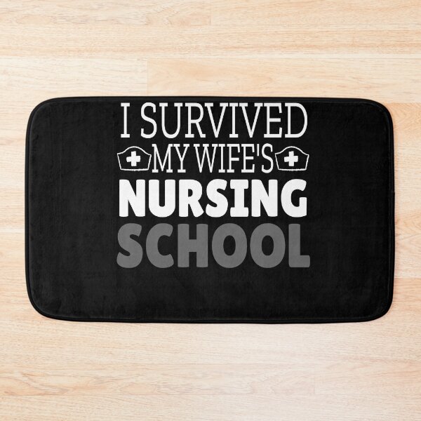 Item preview, I Survived My Wife's Nursing School designed and sold by Heddar Badreddine.