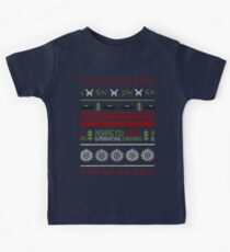 Supernatural Christmas Sweater Kids Tee