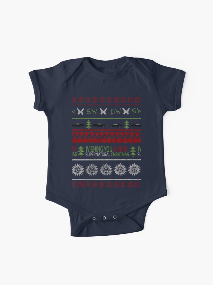 supernatural christmas sweater