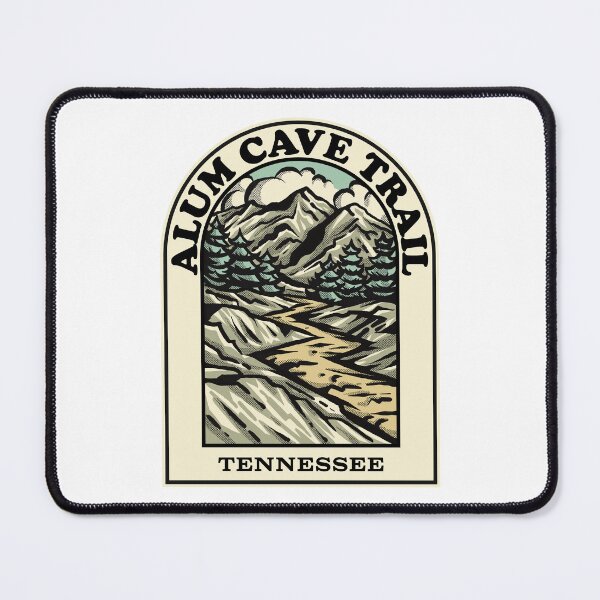Item preview, Alum Cave Trail Tennessee hiking backpacking trail designed and sold by HalpinDesign.