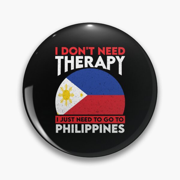 Item preview, I Don't Need Therapy I Just Need To Go To Philippines: Philippines Pride Home Calling - Vintage Flag Filipino designed and sold by Adexyl.