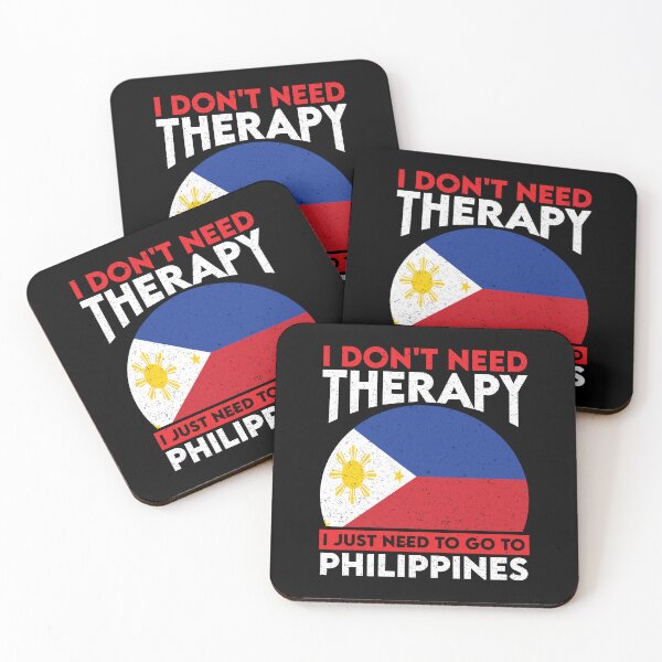 Item preview, I Don't Need Therapy I Just Need To Go To Philippines: Philippines Pride Home Calling - Vintage Flag Filipino designed and sold by Adexyl.