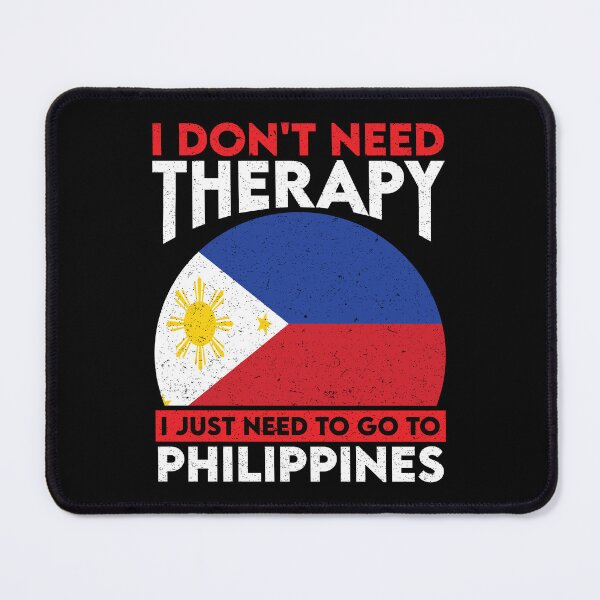 Item preview, I Don't Need Therapy I Just Need To Go To Philippines: Philippines Pride Home Calling - Vintage Flag Filipino designed and sold by Adexyl.
