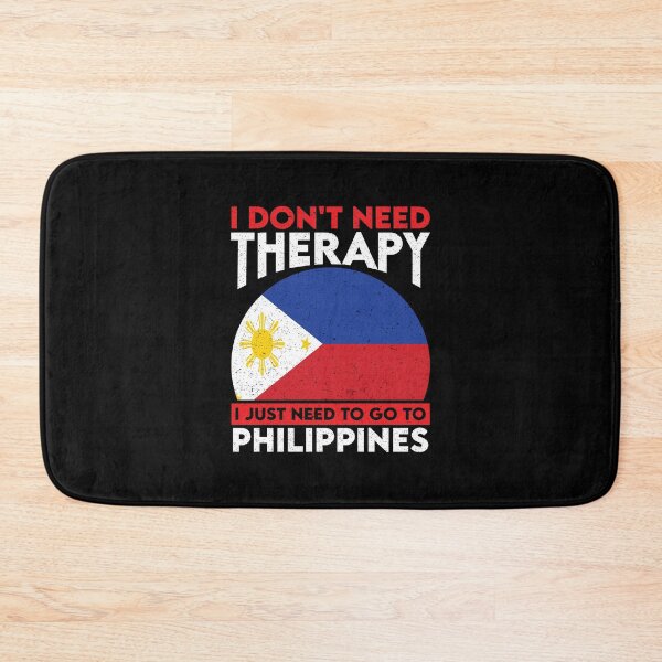 Item preview, I Don't Need Therapy I Just Need To Go To Philippines: Philippines Pride Home Calling - Vintage Flag Filipino designed and sold by Adexyl.