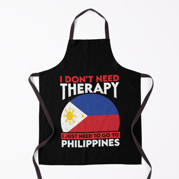Item preview, I Don't Need Therapy I Just Need To Go To Philippines: Philippines Pride Home Calling - Vintage Flag Filipino designed and sold by Adexyl.