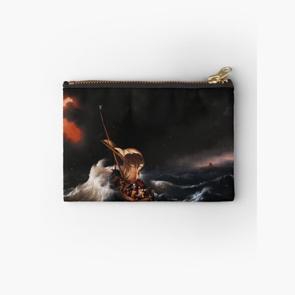 Item preview, Christ in the Storm on the Sea of Galilee by Ludolf Backhuysen Remastered Xzendor7 Classical Art Old Masters Reproductions designed and sold by Xzendor7 Digital Art Creations.