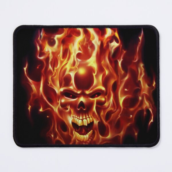 Item preview, Flaming Skull designed and sold by chuckirina.