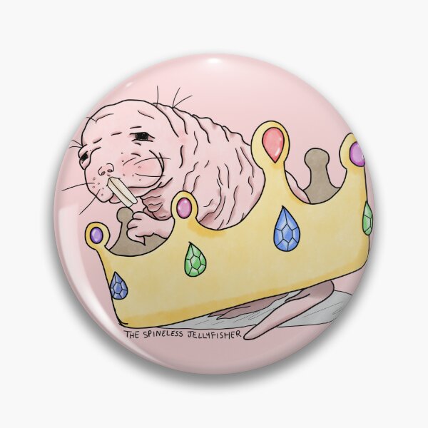 Item preview, Mole-rat princess designed and sold by TheSpinelessJellyfisher.