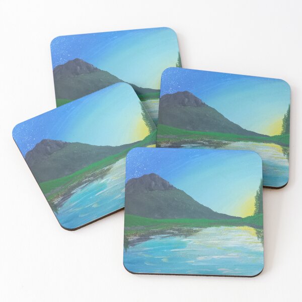 Item preview, Mountain painting  designed and sold by Evergreen91.