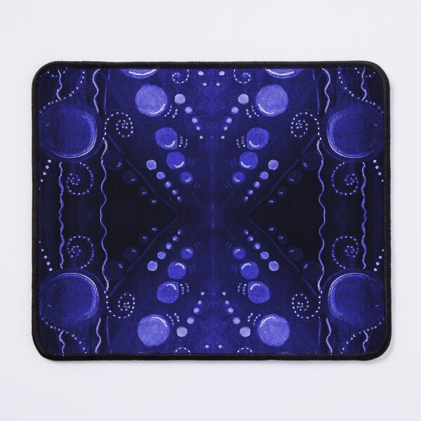 Item preview, Deep Blue Psychedelic Magic Trip - Cosmic Consciousness designed and sold by ckylin.