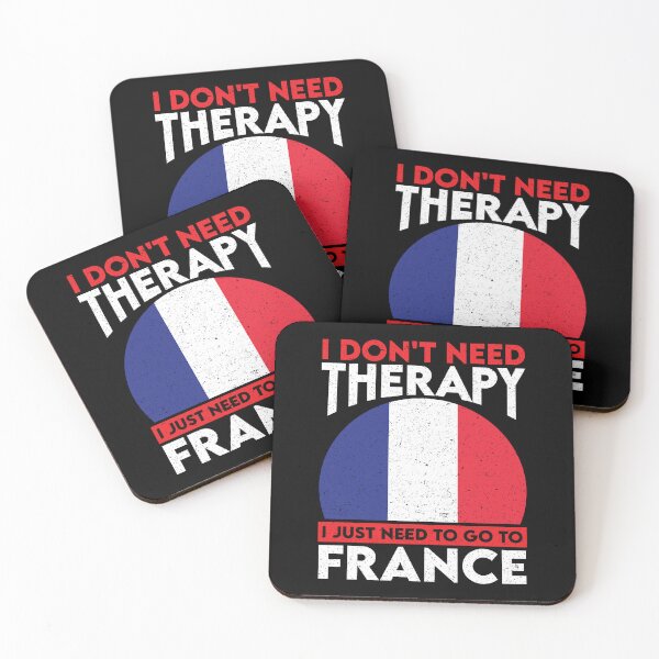 Item preview, I Don't Need Therapy I Just Need To Go To France: France Pride Home Calling - Vintage Flag French designed and sold by Adexyl.