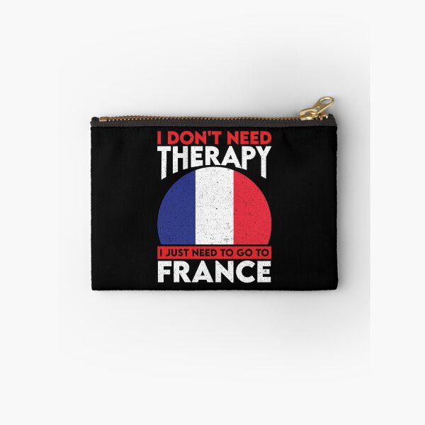 Item preview, I Don't Need Therapy I Just Need To Go To France: France Pride Home Calling - Vintage Flag French designed and sold by Adexyl.