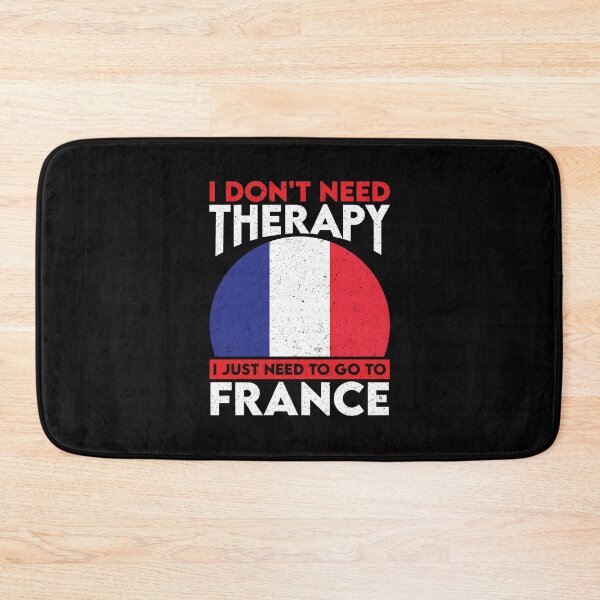 Item preview, I Don't Need Therapy I Just Need To Go To France: France Pride Home Calling - Vintage Flag French designed and sold by Adexyl.