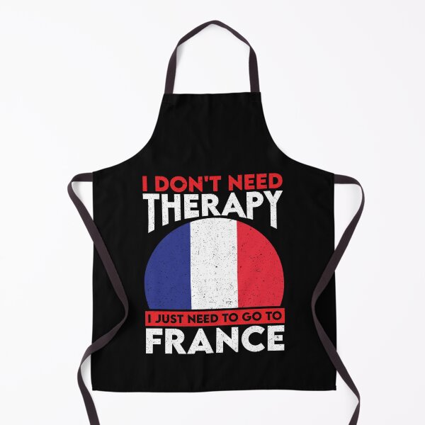 Item preview, I Don't Need Therapy I Just Need To Go To France: France Pride Home Calling - Vintage Flag French designed and sold by Adexyl.