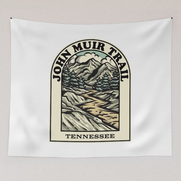 Item preview, John Muir Trail Tennessee hiking backpacking trail designed and sold by HalpinDesign.