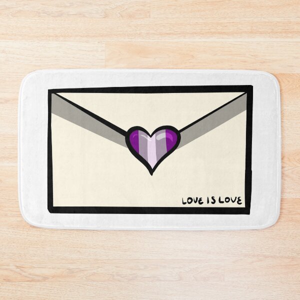 Item preview, Graysexual Love Is Love Envelope designed and sold by CJ Vanderbeek.