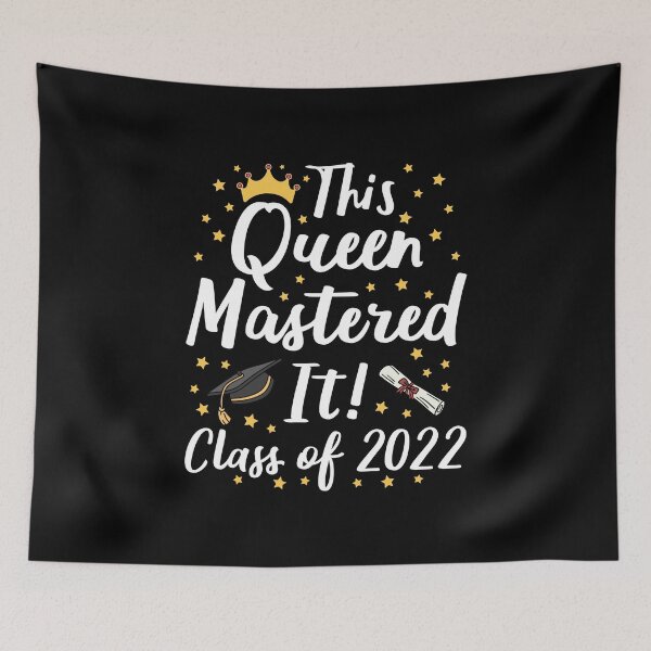 Item preview, This Queen Mastered It - Class Of 2022 I designed and sold by Lemon Pepper.