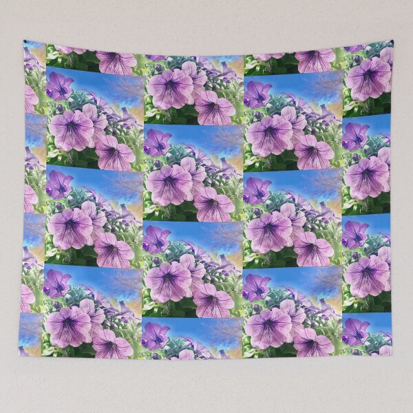 Item preview, Purple Petunias  designed and sold by Saltypro.