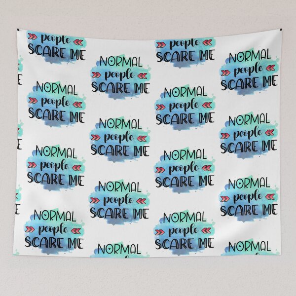 Item preview, Normal People Scare Me - Sarcastic Funny designed and sold by younghopes.