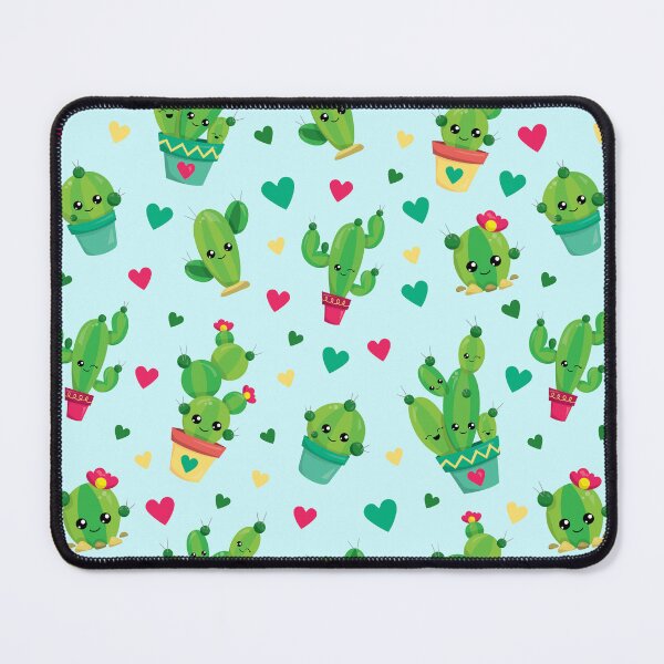 Item preview, Kawaii Cactus Pattern Cute Succulents designed and sold by TamGustam.