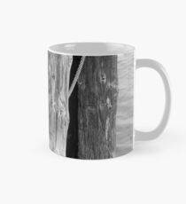 Old Pilings 21 Black and White Mug