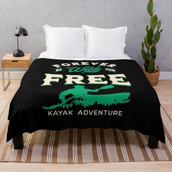 Item preview, Forever be wild and free | Kayak adventure designed and sold by FurioInc.