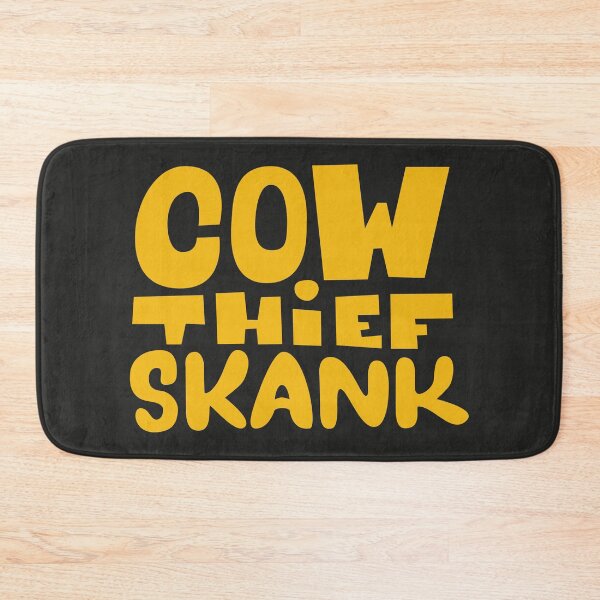 Item preview, Cow thief skank - dub reggae anthem, typography designed and sold by Boogosh.