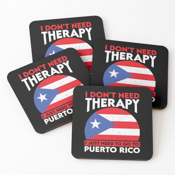 Item preview, I Don't Need Therapy I Just Need To Go To Puerto Rico: Puerto Rico Pride Home Calling - Vintage Flag Puerto Rican designed and sold by Adexyl.