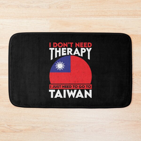 Item preview, I Don't Need Therapy I Just Need To Go To Taiwan: Taiwan Pride Home Calling - Vintage Flag Taiwanese designed and sold by Adexyl.