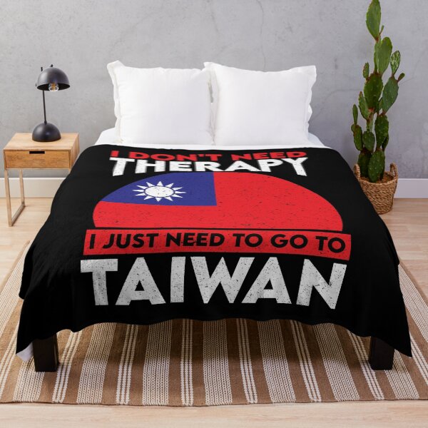 Item preview, I Don't Need Therapy I Just Need To Go To Taiwan: Taiwan Pride Home Calling - Vintage Flag Taiwanese designed and sold by Adexyl.