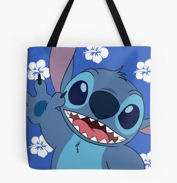 [JILLSTUART]★GELATO STITCH POINT CANVAS SHOPPING BAG Stitch Blinds Bag|lilo & Stitch Canvas Tote Bag - Kawaii