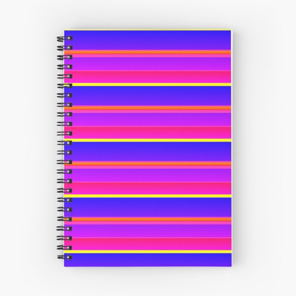 Item preview, Blue violet and pink horizontal striped designed and sold by lausn.