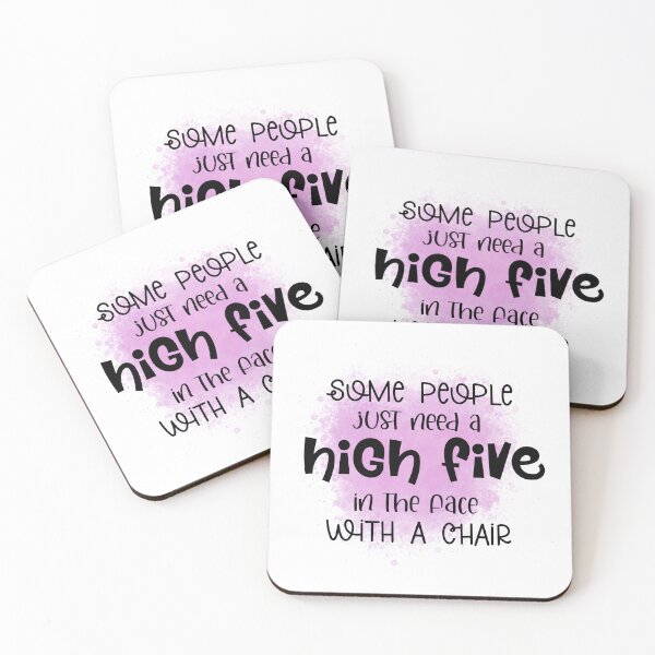 Item preview, Some People Just Need A High Five - Sarcastic Funny designed and sold by younghopes.