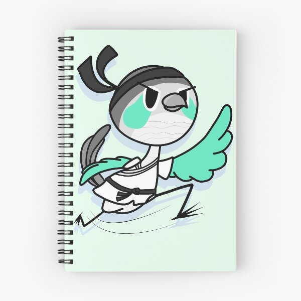 Item preview, Ari The Ninja Bird designed and sold by Jamtastic.