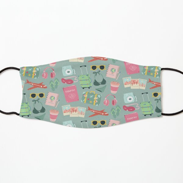 Well Traveled - Green Kids Mask