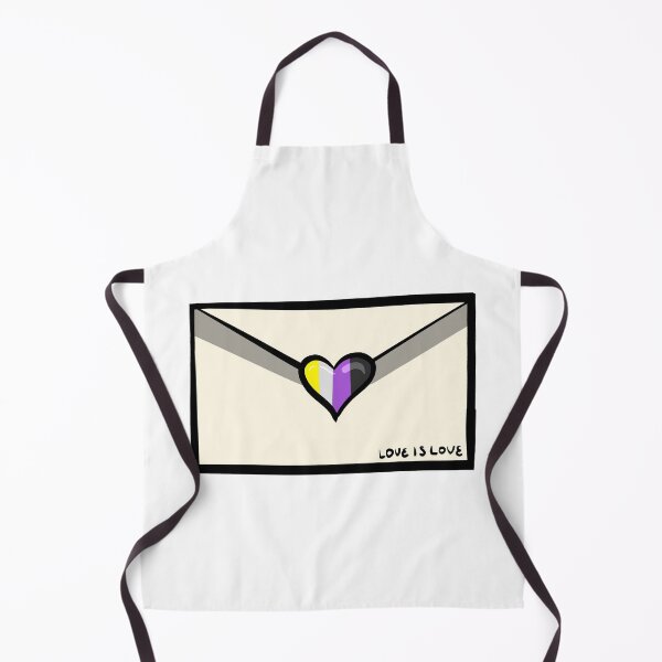 Item preview, Non Binary Love Is Love Envelope designed and sold by CJ Vanderbeek.