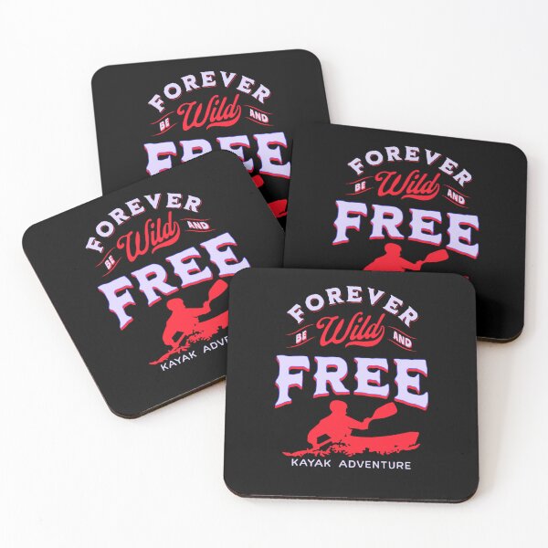 Item preview, Forever be wild and free | Kayak adventure designed and sold by FurioInc.