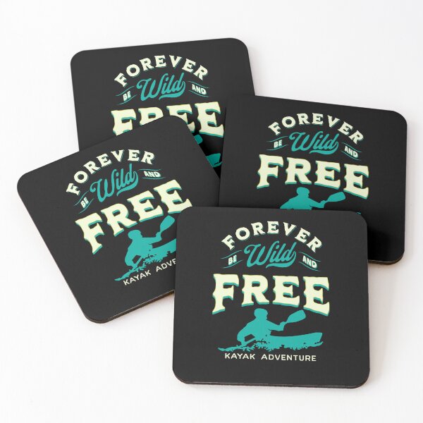 Item preview, Forever be wild and free | Kayak adventure designed and sold by FurioInc.