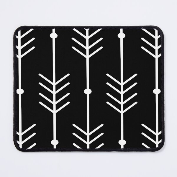Item preview, Modern and Minimal White Nordic Arrows Pattern designed and sold by TamGustam.