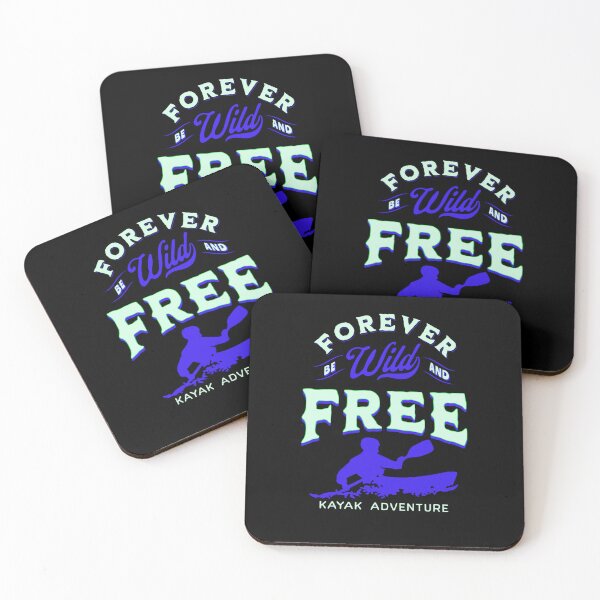 Item preview, Forever be wild and free | Kayak adventure designed and sold by FurioInc.