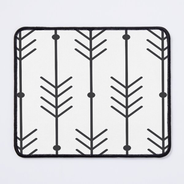 Item preview, Modern and Minimal Black and White Nordic Arrows Pattern designed and sold by TamGustam.