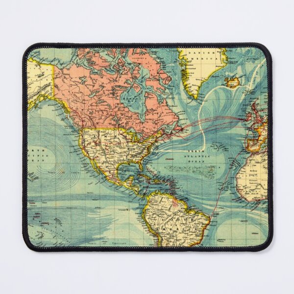 Item preview, World Map Featuring United States of America designed and sold by mwagie.