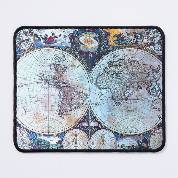 Item preview, vintage world map designed and sold by dreamtravel.