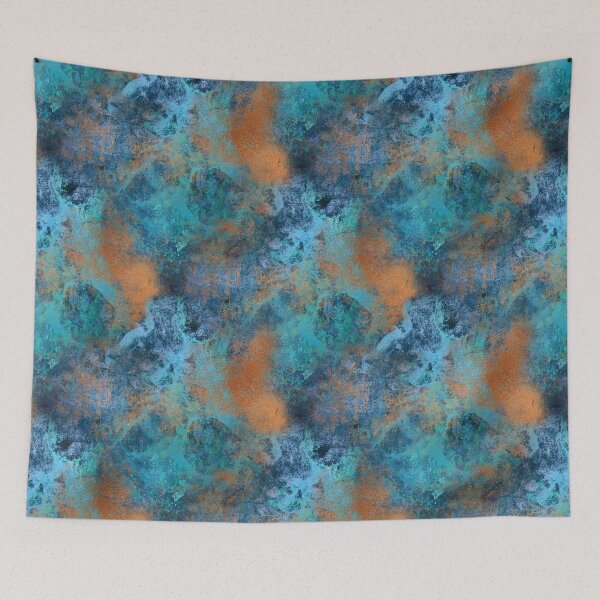 Item preview, Patina Copper Distressed  designed and sold by ColorFlowArt.