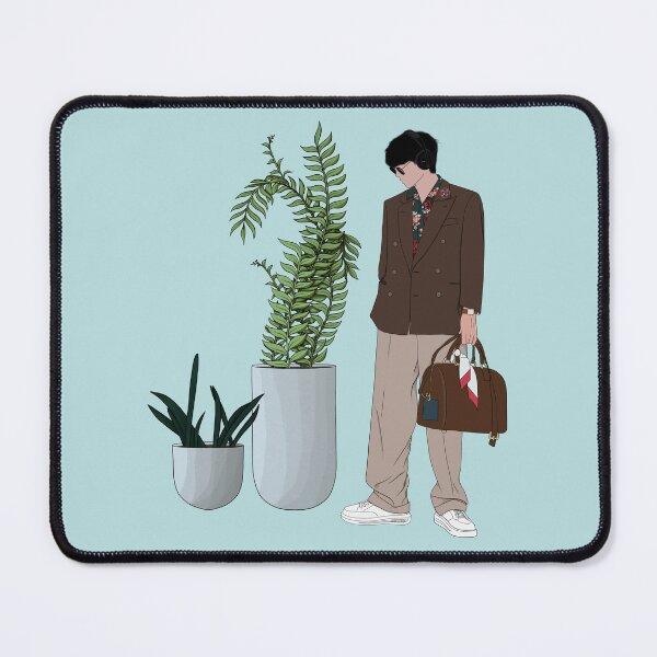 Item preview, Kim Taehyung with plants - BTS designed and sold by SemDesigns1.