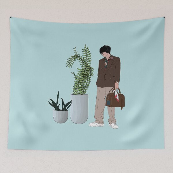 Item preview, Kim Taehyung with plants - BTS designed and sold by SemDesigns1.